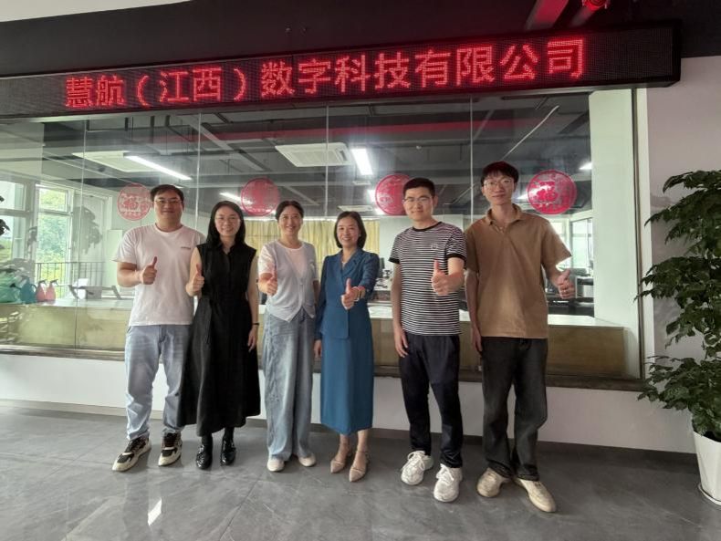 工程与管理学院赴南昌开展智能建造专业调研与访企拓岗活动